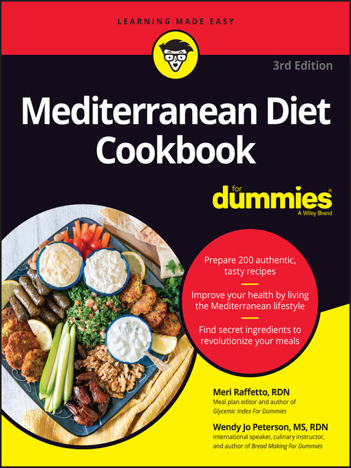 Title details for Mediterranean Diet Cookbook For Dummies by Meri Raffetto - Wait list